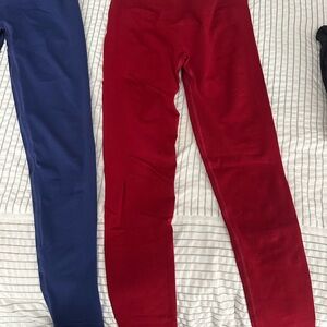 Alphalete Red Women's Leggings